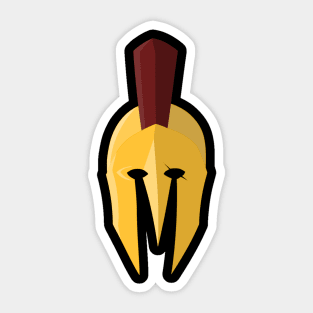 King Leonidas Gladiator Helmet Sticker